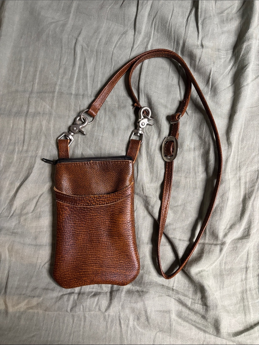 Hip Bag Company handmade genuine leather crossbody bag